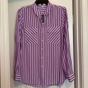 NWT Express Striped City Shirt